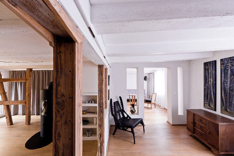 Rénovation d'une maison à Bischoffsheim -- salon