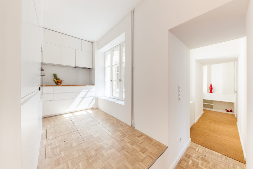 Rénovation d'un appartement à Strasbourg - Neustadt -- cuisine